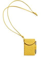 Bottega Veneta - Nappa Leather Intrecciato Piccolo Badge Holder - Lyst