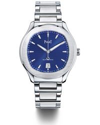 Piaget - Stainless Steel Polo Bracelet Date Watch - Lyst