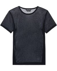 Tom Ford - Mesh Crew-Neck T-Shirt - Lyst