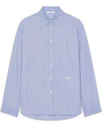Givenchy - Cotton Stripe Couture Seam Shirt - Lyst