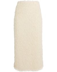Camilla & Marc - Feather Frieze Midi Skirt - Lyst
