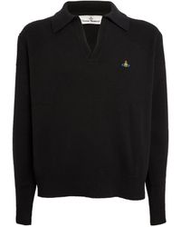 Vivienne Westwood - Cotton-cashmere Mini Orb Sweater - Lyst