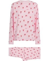 Skims - Boyfriend Long-Sleeve And Trouser Pyjama Set - Lyst