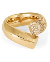 Tabayer - And Pavé Diamond Oera Ring - Lyst