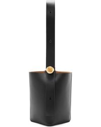 Loewe - Medium Pebble-Calfskin Bucket Bag - Lyst