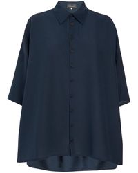 Eskandar - Silk A-line Shirt - Lyst