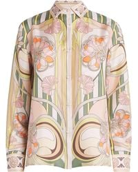La DoubleJ - Silk Tulip Boy Shirt - Lyst