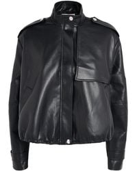 Toccin - Funnel-Neck Alyssa Bomber Jacket - Lyst