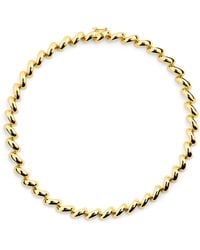 LIE STUDIO - Plated Edith Necklace - Lyst