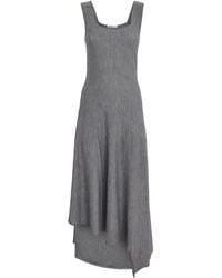 KHAITE - Merino Wool Seberg Midi Dress - Lyst