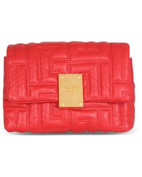 Balmain - Mini Quilted Leather 1945 Soft Shoulder Bag - Lyst
