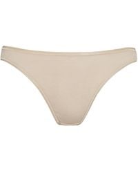 Hanro - Cotton Seamless Mini Brief - Lyst