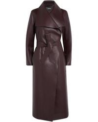 Mackage - Mai-L Leather Wrap Coat - Lyst
