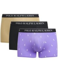 Polo Ralph Lauren - Stretch-Cotton Logo Trunks - Lyst