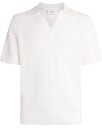 CHE - Ripple Knitted Polo Shirt - Lyst