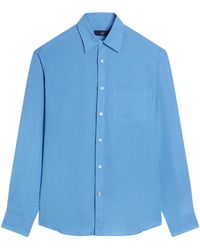 dunhill - Linen Shirt - Lyst