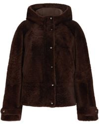 Brunello Cucinelli - Shearling Fur Jacket - Lyst