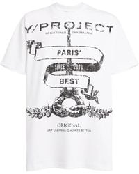 Y. Project - Paris' Best Print T-shirt - Lyst