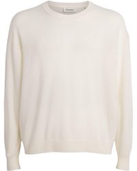 FRAME - Wool-Cashmere Crew-Neck Sweater - Lyst