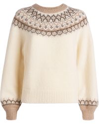 PAIGE - Wool-Blend Misha Sweater - Lyst
