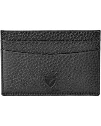 Aspinal of London - Leather Logo Card Holder - Lyst