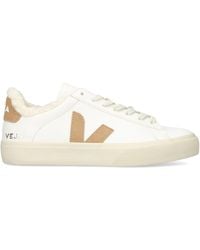 Veja - Leather Campo Winter Low-Top Sneakers - Lyst