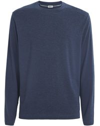 Zimmerli of Switzerland - Lyocell-Blend Soft Lounge Long-Sleeve T-Shirt - Lyst