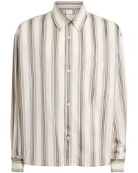 Won Hundred - Cotton Stripe Maza Shirt - Lyst