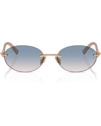 Tiffany & Co. - Metal Oval Tf3104D Sunglasses - Lyst