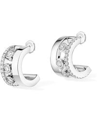 Messika - Move Romane And Diamond Hoop Earrings - Lyst