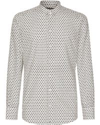 Dolce & Gabbana - Poplin Dg Millennials Shirt - Lyst