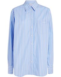 Hunza G - Cotton Stripe Cabana Shirt - Lyst