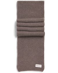 Johnstons of Elgin - Cashmere Lovat Ribbed Scarf - Lyst