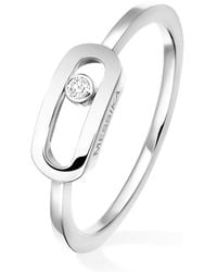 Messika - Move Uno And Diamond Ring - Lyst