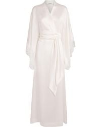 Carine Gilson - Short Silk Cérè Robe - Lyst