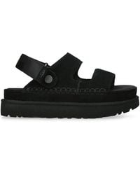 UGG - Suede Goldenstar Glide Sandals - Lyst
