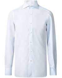 Isaia - Cotton Dress Shirt - Lyst