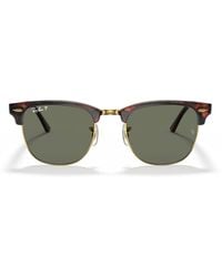 Ray-Ban - Rb3016 Clubmaster Classic Square Sunglasses - Lyst