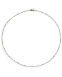 Harrods - And Diamond Tennis Necklace - Lyst