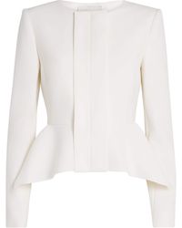 Roland Mouret - Crepe Peplum Jacket - Lyst