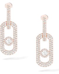 Messika - So Move And Diamond Xl Pavé Earrings - Lyst