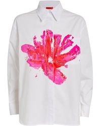 MAX&Co. - Cotton Hand-painted Shirt - Lyst