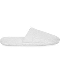 Dolce & Gabbana - Terry Cotton Dg Slippers - Lyst