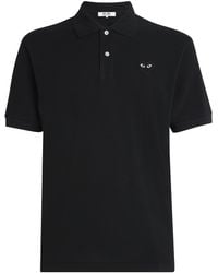 COMME DES GARÇONS PLAY - Heart Logo Polo Shirt - Lyst
