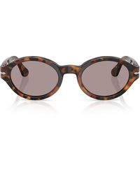 Persol - Acetate Loris Oval Sunglasses - Lyst