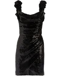 Costarellos - Sequin-embellished Vespera Mini Dress - Lyst