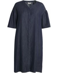 Max Mara - Denim Embellished Maxi Dress - Lyst