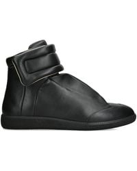 Maison Margiela - Leather Future Mid-Top Sneakers - Lyst