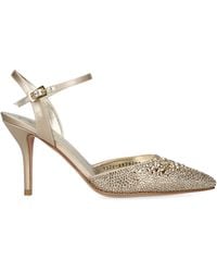 Gina - Embellished Karla Slingback Heels 85 - Lyst