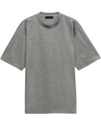 Prada - Cotton Conceptual Triangle T-Shirt - Lyst